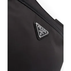 Prada e Emaille Driehoek Logo Schoudertas-Heren Tassen