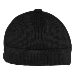 Emporio Armani e Gebreide Paneel Adelaar Logo Hoed-Heren Petten