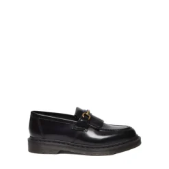 Dr. Martens e Gepolijste Gladde Loafers met Franjes-Heren Instappers & Slip Ons