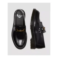 Dr. Martens e Gepolijste Gladde Loafers met Franjes-Heren Instappers & Slip Ons