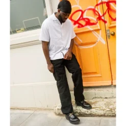 Dr. Martens e Gepolijste Gladde Loafers met Franjes-Heren Instappers & Slip Ons