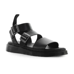 Dr. Martens e gewaxte leren sandaal met banden-Heren Sandalen