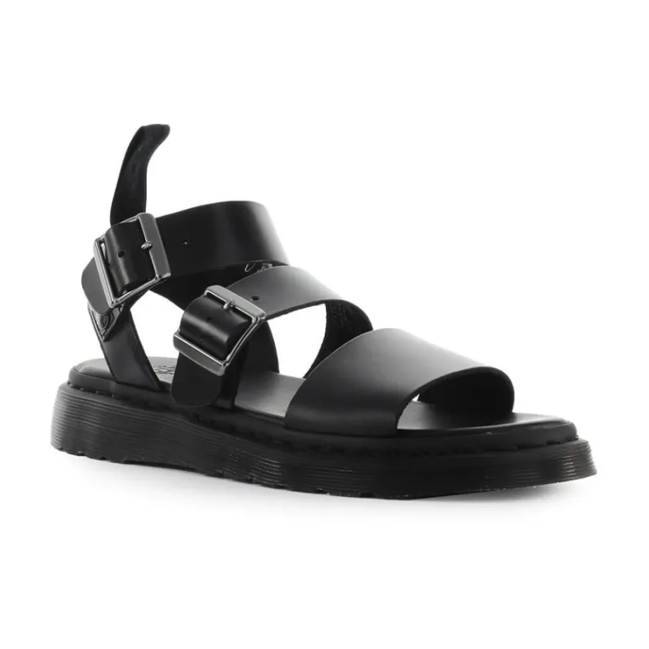 Dr. Martens e gewaxte leren sandaal met banden-Heren Sandalen