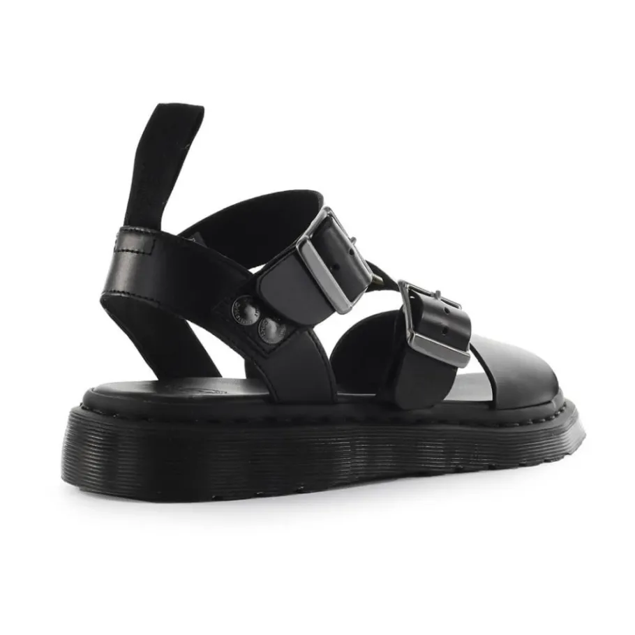 Dr. Martens e gewaxte leren sandaal met banden-Heren Sandalen