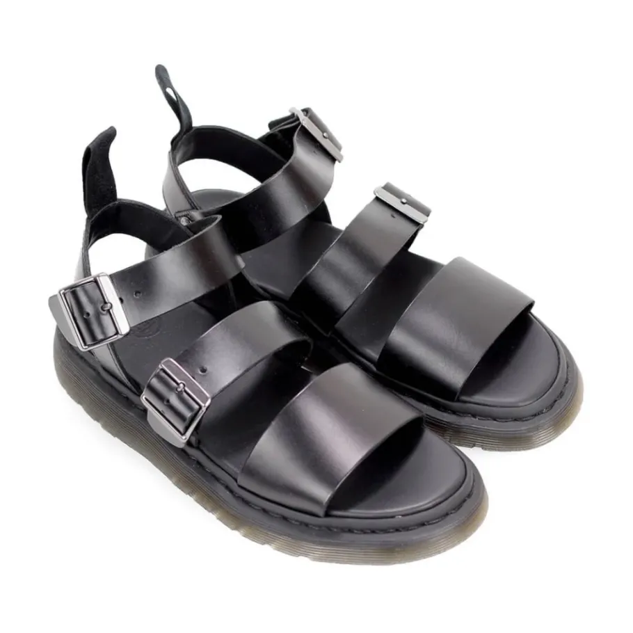 Dr. Martens e gewaxte leren sandaal met banden-Heren Sandalen