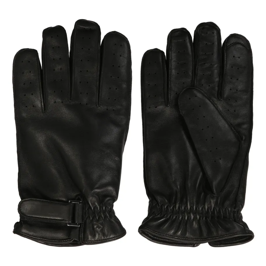 Kazar e herenhandschoenen met perforaties op de vingers-Heren Handschoenen