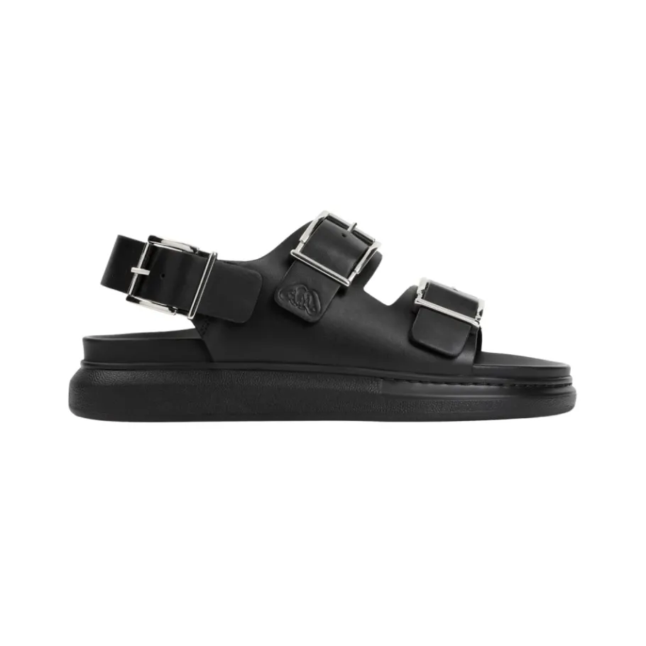 Alexander McQueen e Hybride Dubbele Gesp Sandalen-Heren Sandalen