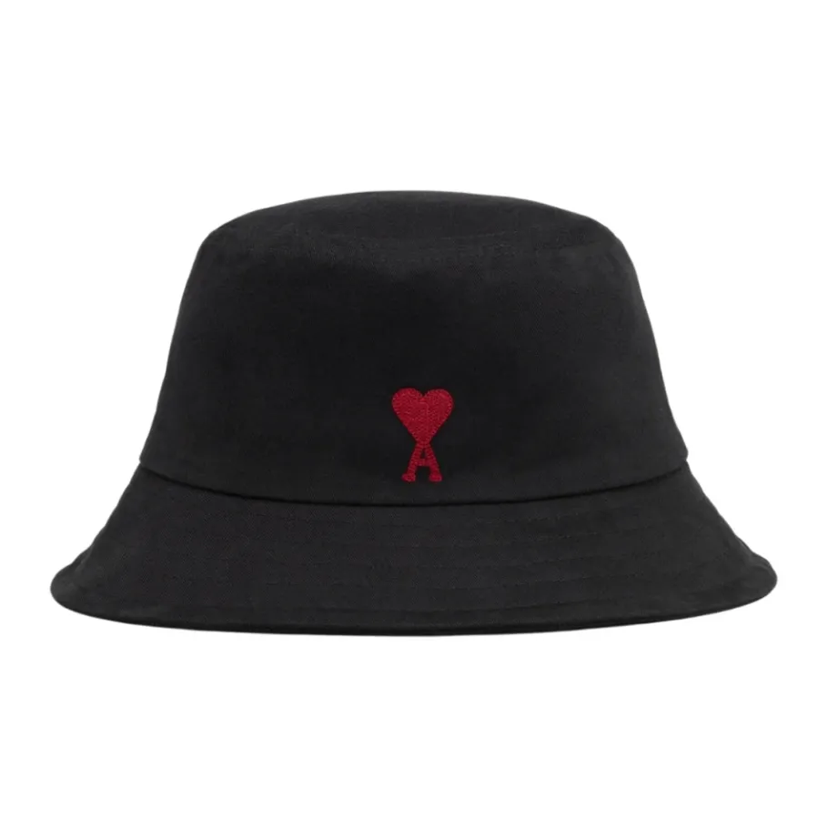 Ami Paris e Katoenen Borduurwerk Emmerhoed-Heren Hoeden