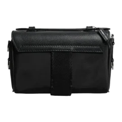 Dolce & Gabbana e leren crossbody tas met logoplaat-Heren Tassen