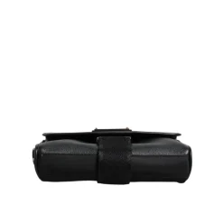 Dolce & Gabbana e leren crossbody tas met logoplaat-Heren Tassen