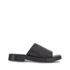 Ferragamo e Leren Crossover Sandalen-Heren Slippers