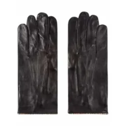 Paul Smith e leren handschoenen met Signature Stripe-Heren Handschoenen