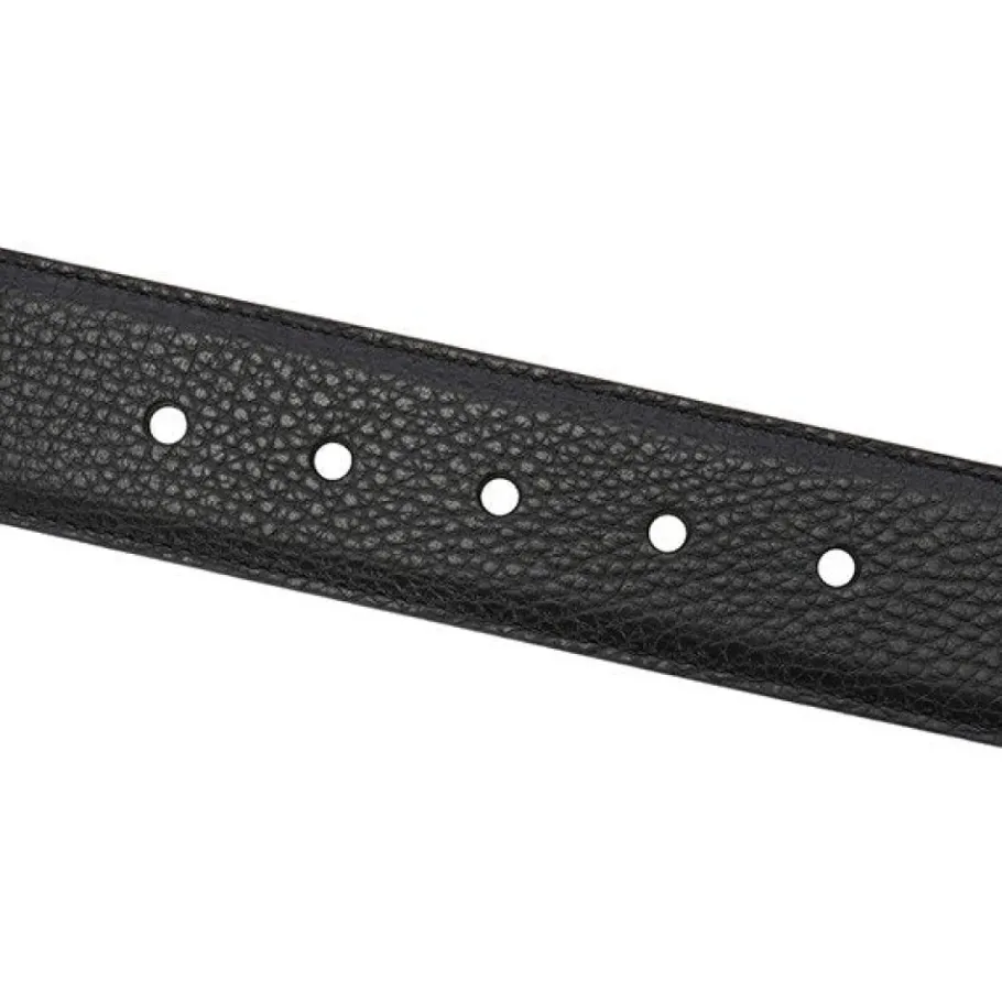 Gucci e leren herenriem metalen gesp-Heren Riemen