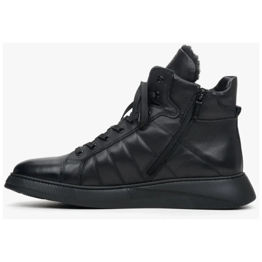 Estro e Leren High-Top Sneakers-Heren Snowboots