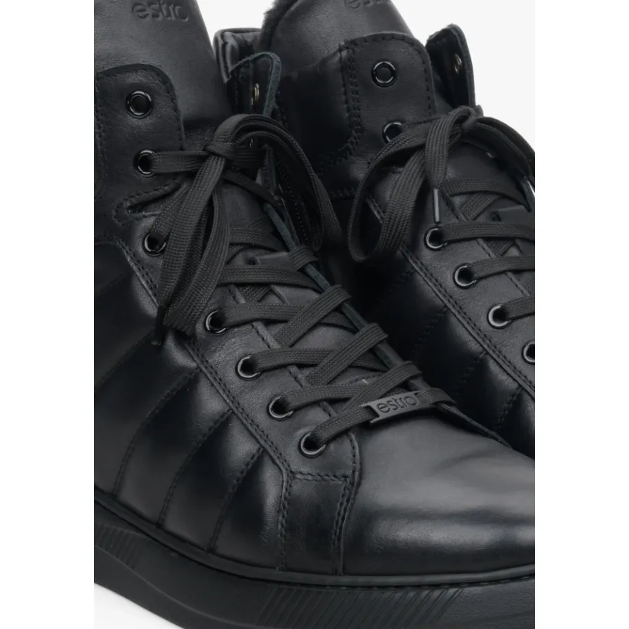 Estro e Leren High-Top Sneakers-Heren Snowboots