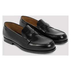 Prada e Leren Loafers-Heren Instappers & Slip Ons