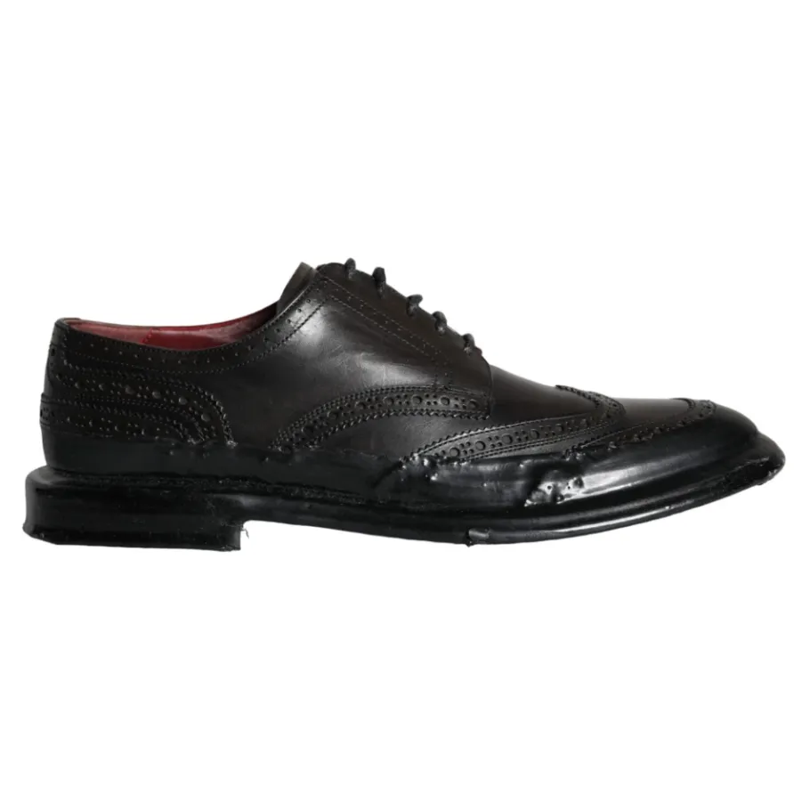 Dolce & Gabbana e Leren Oxford Wingtip Formele Schoenen-Heren Nette Schoenen
