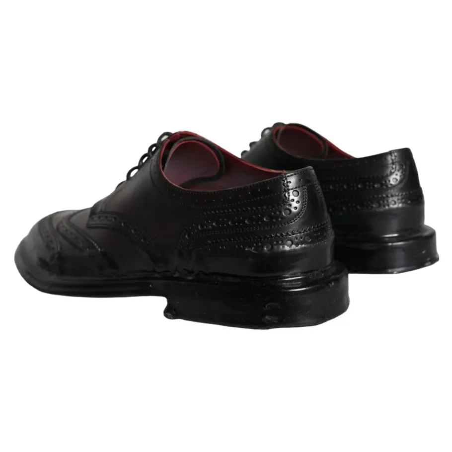 Dolce & Gabbana e Leren Oxford Wingtip Formele Schoenen-Heren Nette Schoenen