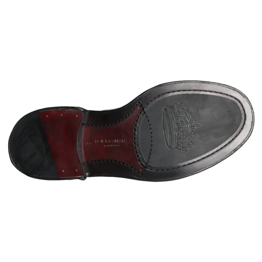 Dolce & Gabbana e Leren Oxford Wingtip Formele Schoenen-Heren Nette Schoenen