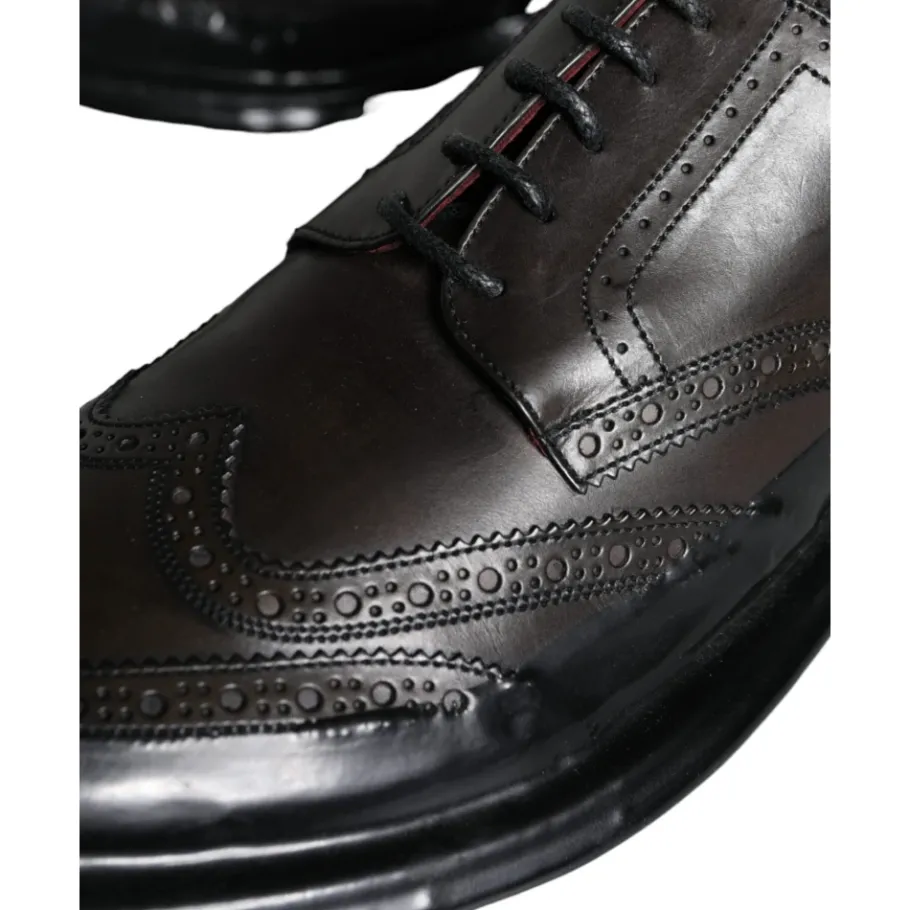 Dolce & Gabbana e Leren Oxford Wingtip Formele Schoenen-Heren Nette Schoenen