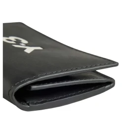 Y-3 e leren portemonnee met muntvak-Heren Portefeuilles