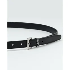 Saint Laurent e Leren Riem voor Mannen-Heren Riemen