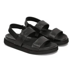 Kazar e Leren Sandalen met Elastische Band-Heren Sandalen