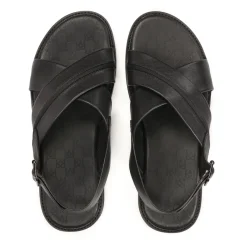 Kazar e leren sandalen met gesp-Heren Sandalen