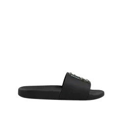 Dolce & Gabbana e leren slides met studs-Heren Slippers