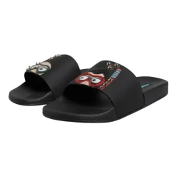 Dolce & Gabbana e leren slides met studs-Heren Slippers