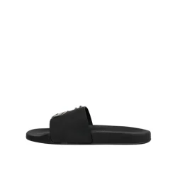 Dolce & Gabbana e leren slides met studs-Heren Slippers