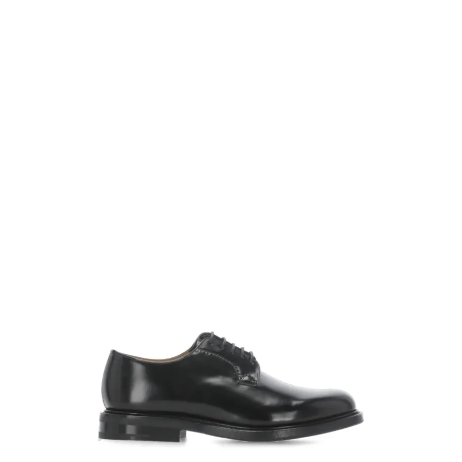 Church's e Leren Veterschoenen-Heren Nette Schoenen