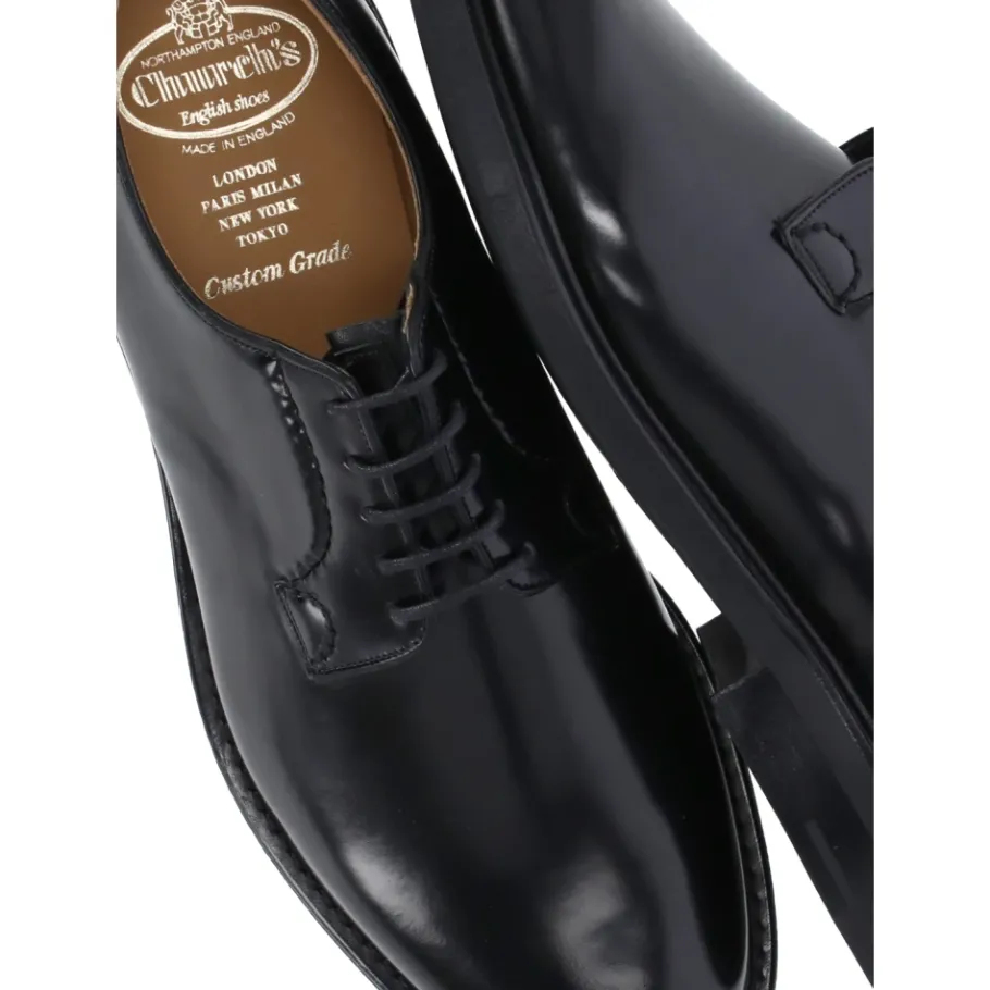 Church's e Leren Veterschoenen-Heren Nette Schoenen