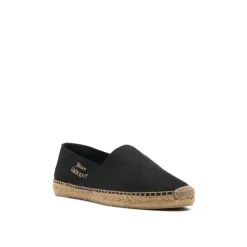 Saint Laurent e Logo Espadrilles Canvas Rubberen Zool-Heren Espadrilles