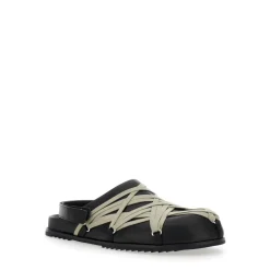 Rick Owens e Megalaced Sandalen met Oversize Veters-Heren Instappers & Slip Ons