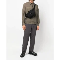 C.P. Company e Nylon Crossbody Pack-Heren Tassen