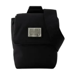 Dolce & Gabbana e Nylon Logo Rugzak Crossbody-Heren Tassen
