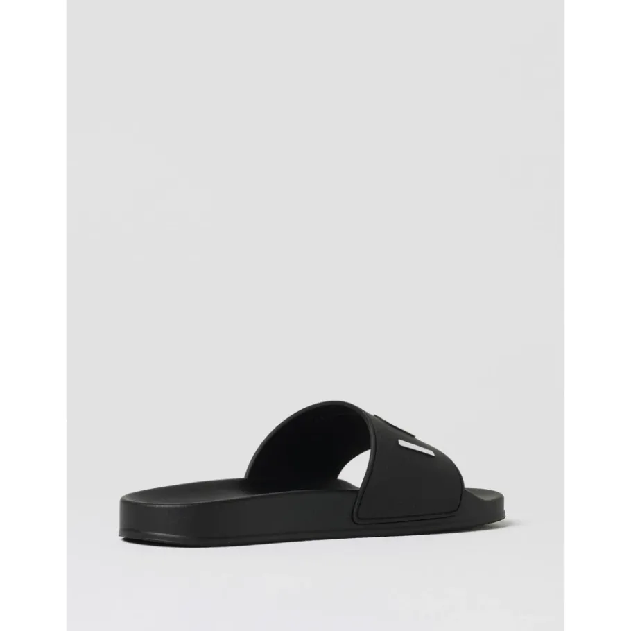 Dsquared2 e Rubberen Slides Sandalen-Heren Slippers