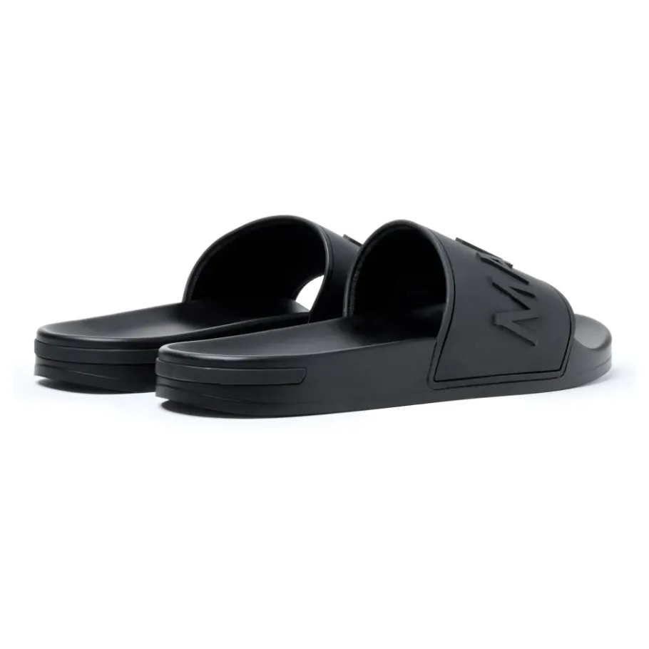 Mallet London e Serif Slide Sandalen-Heren Slippers