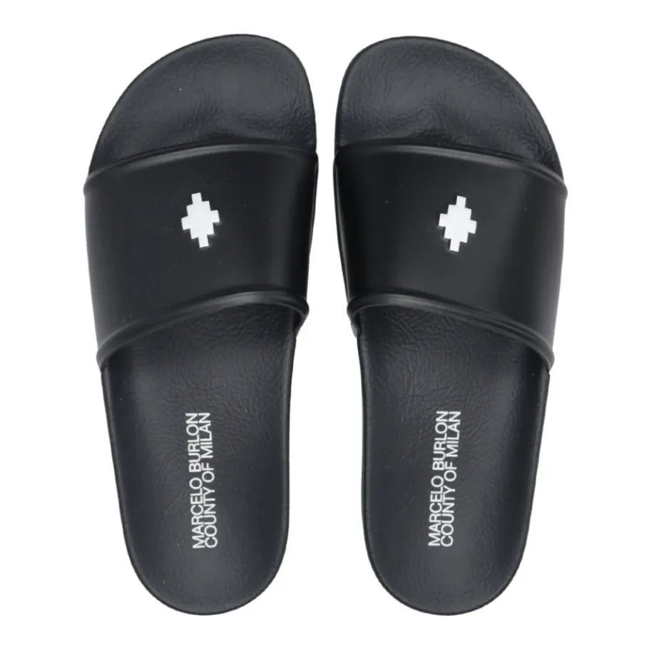 Marcelo Burlon e Sliders-Heren Slippers