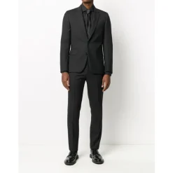 Xacus e Slim-Fit Katoenen Overhemd-Heren Overhemden