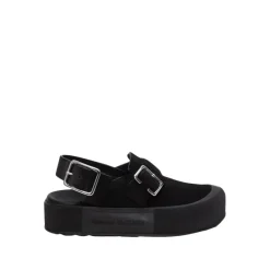 Alexander McQueen e Suède Mount Slick Sandalen-Heren Sandalen