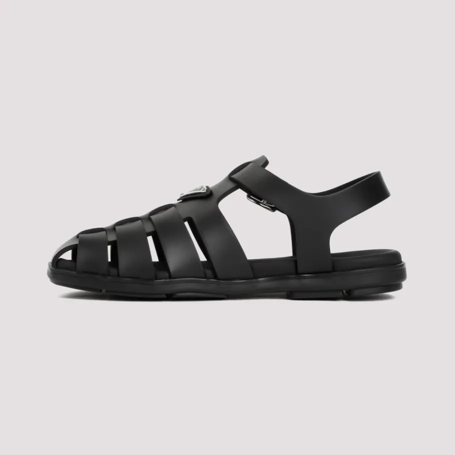 Prada e Tech Strap Sandalen SS25-Heren Sandalen