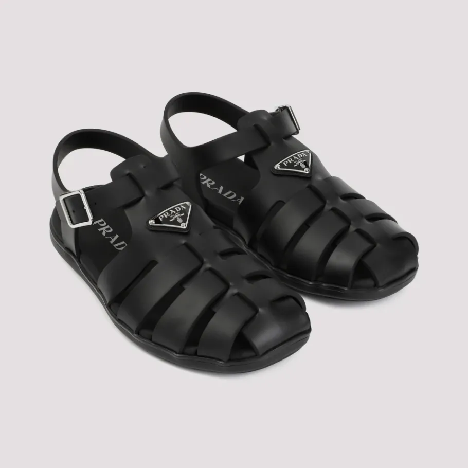 Prada e Tech Strap Sandalen SS25-Heren Sandalen