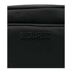 Dsquared2 e Textuur Portemonnee met Schouderband-Heren Tassen