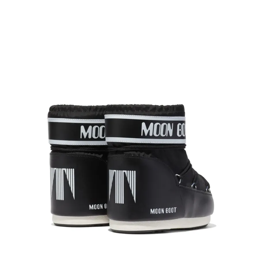 Moon Boot /Wit Gewatteerde Veterschoenen-Heren Snowboots